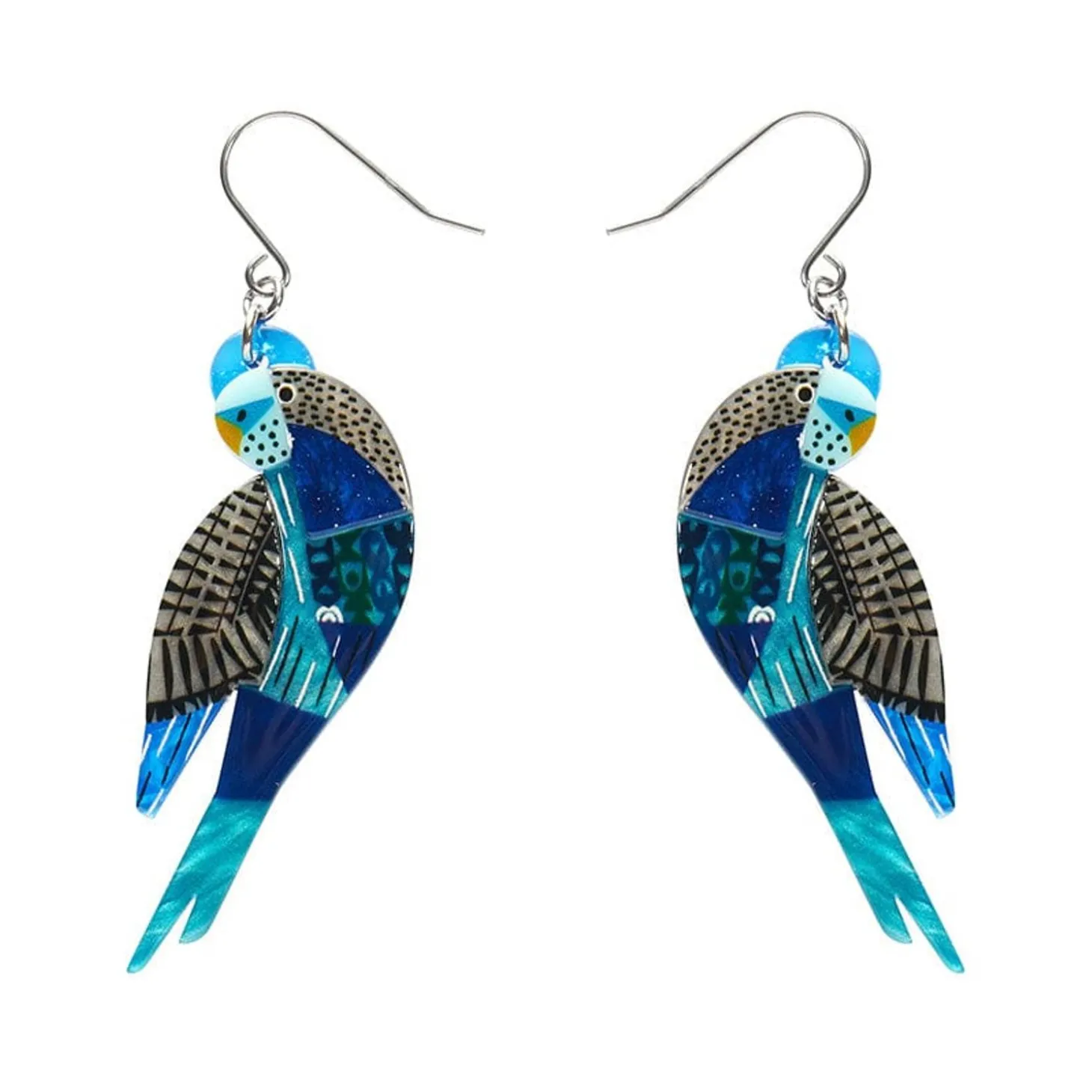 A Budgie Named Chirp Drop Earrings