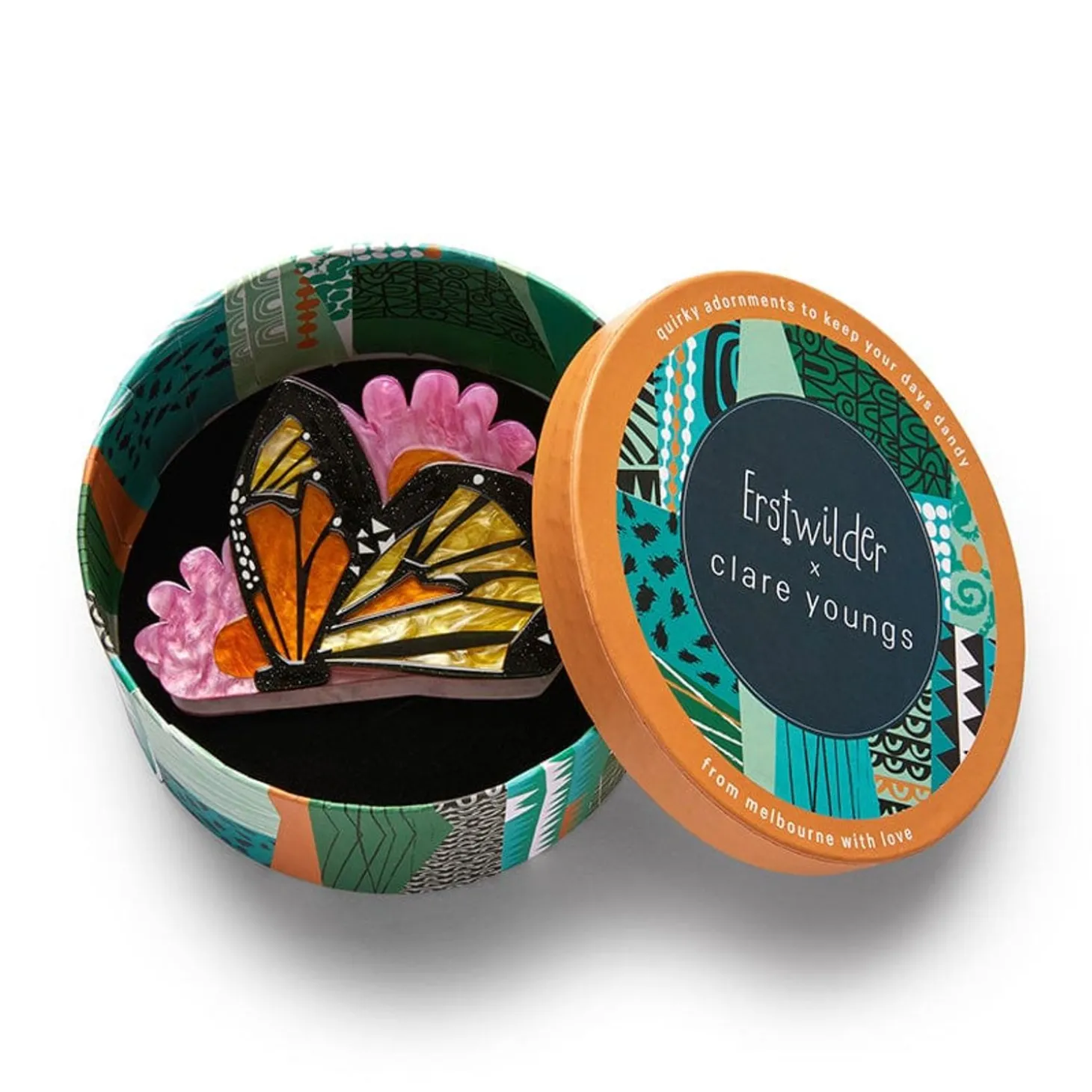 A Butterfly Named Flutter Hair Clip Claw