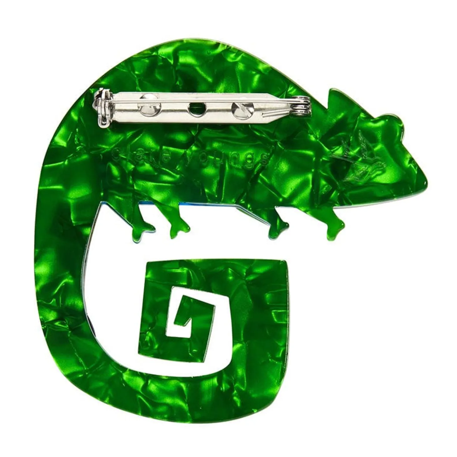 A Chameleon Named Pop Brooch