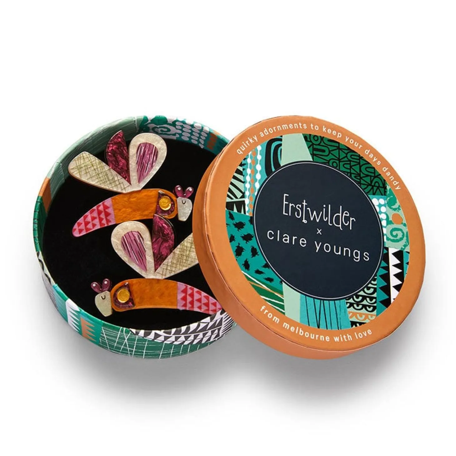A Dragonfly Named Buzz Hair Clips Set - 2 Piece