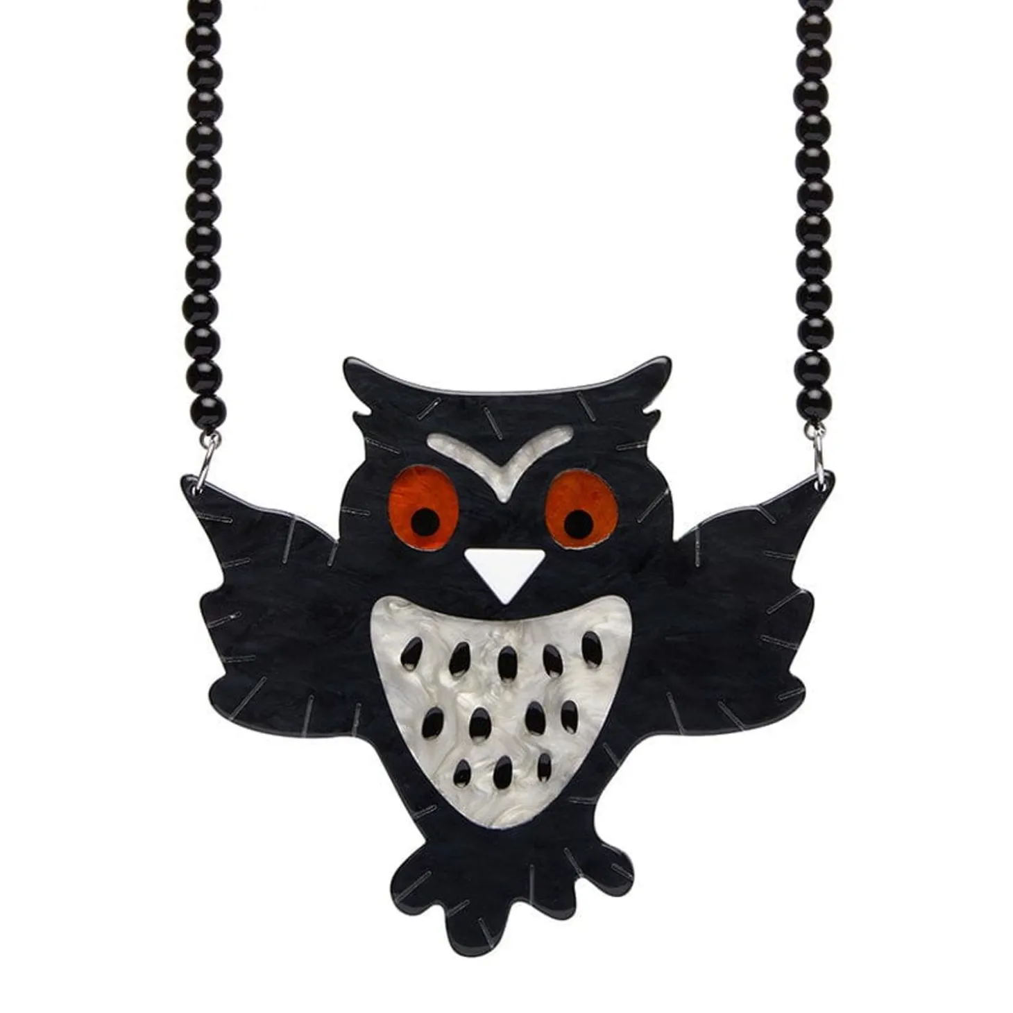 A Halloween Hoot Necklace