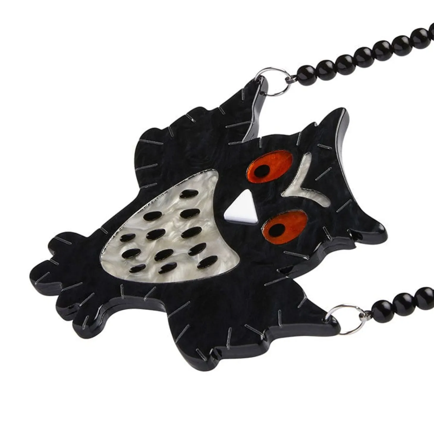 A Halloween Hoot Necklace