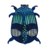 A Jewel Among Beetles Brooch