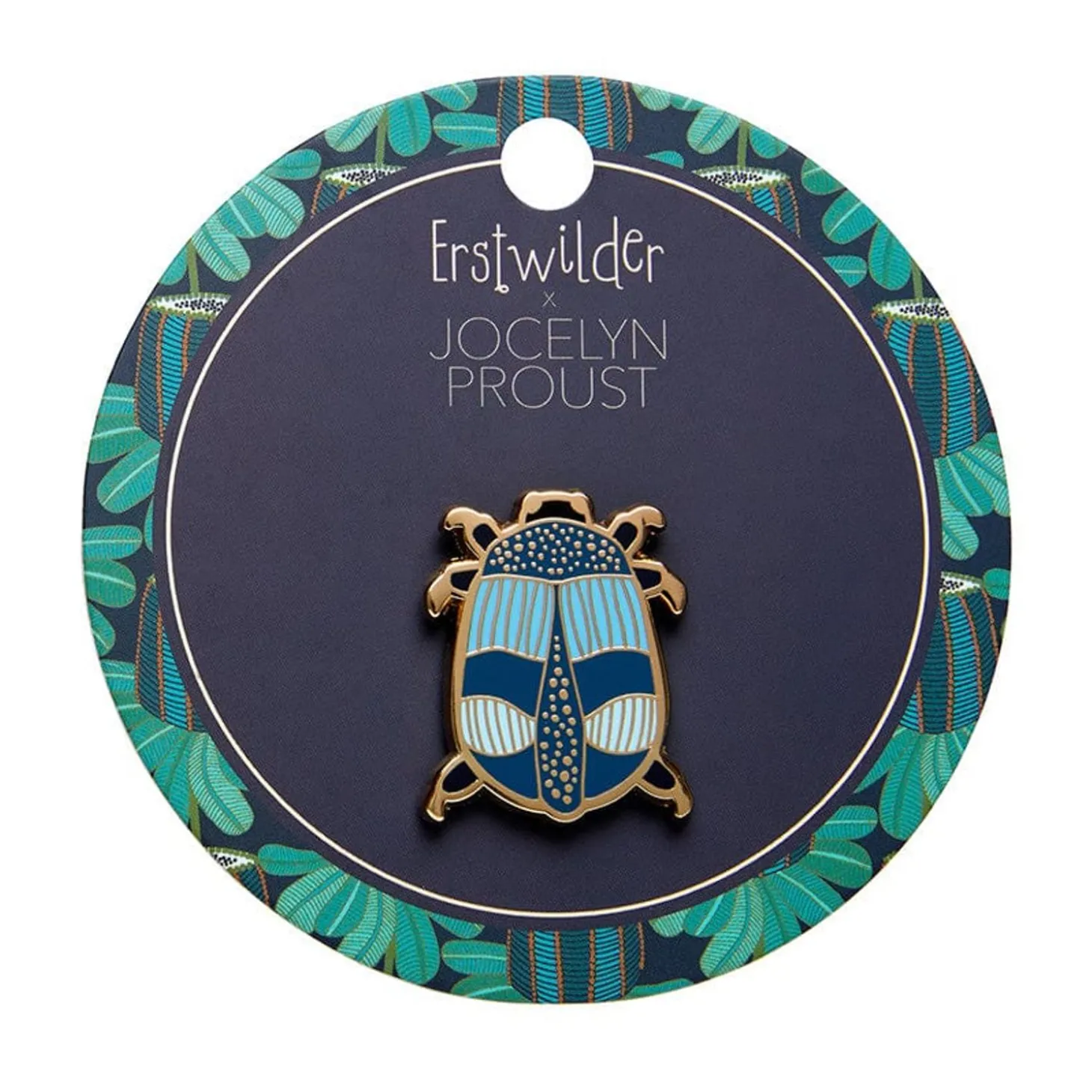 A Jewel Among Beetles Enamel Pin