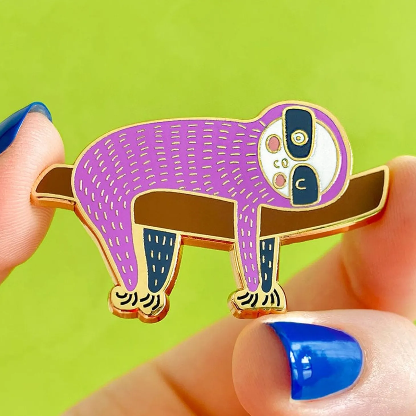 A Little Sluggish Enamel Pin