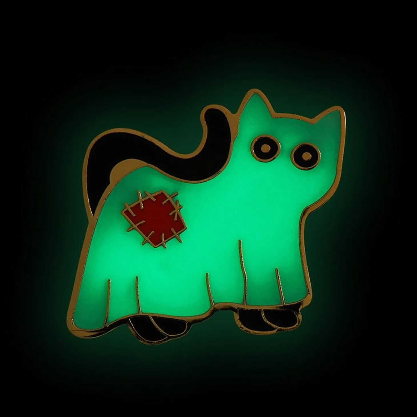 A Most Ghostly Kitty Enamel Pin