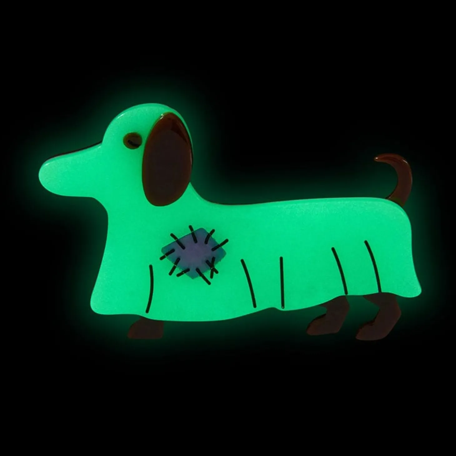 A Most Ghostly Pooch Brooch
