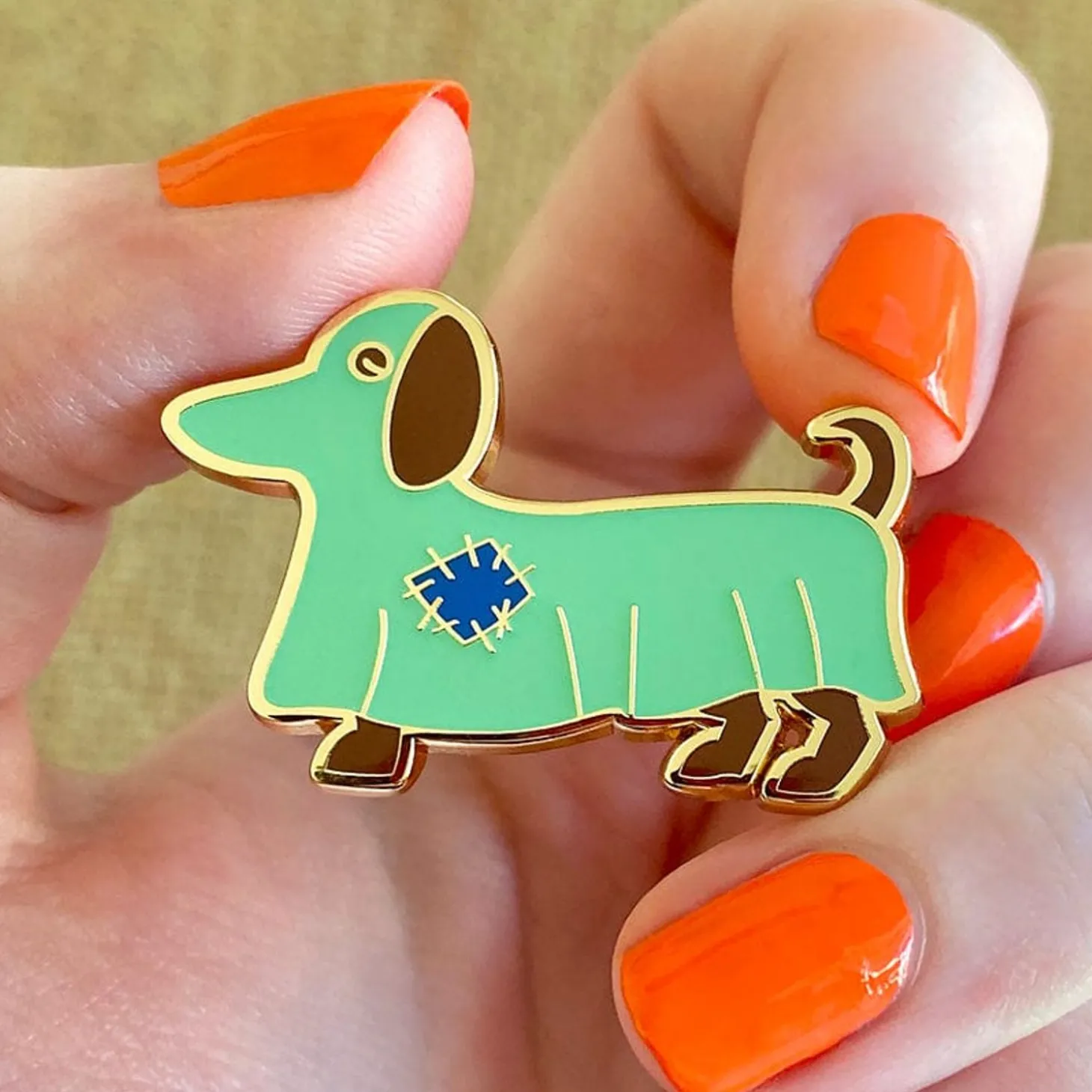 A Most Ghostly Pooch Enamel Pin