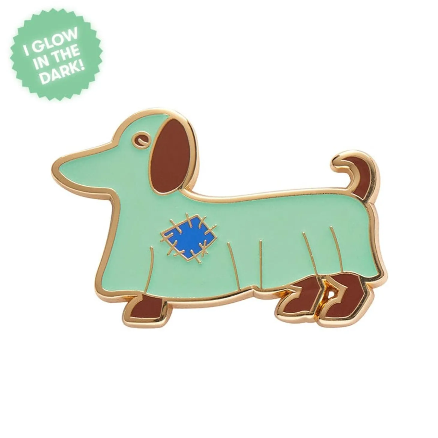 A Most Ghostly Pooch Enamel Pin