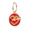 A Shot Through The Heart Enamel Pet Charm