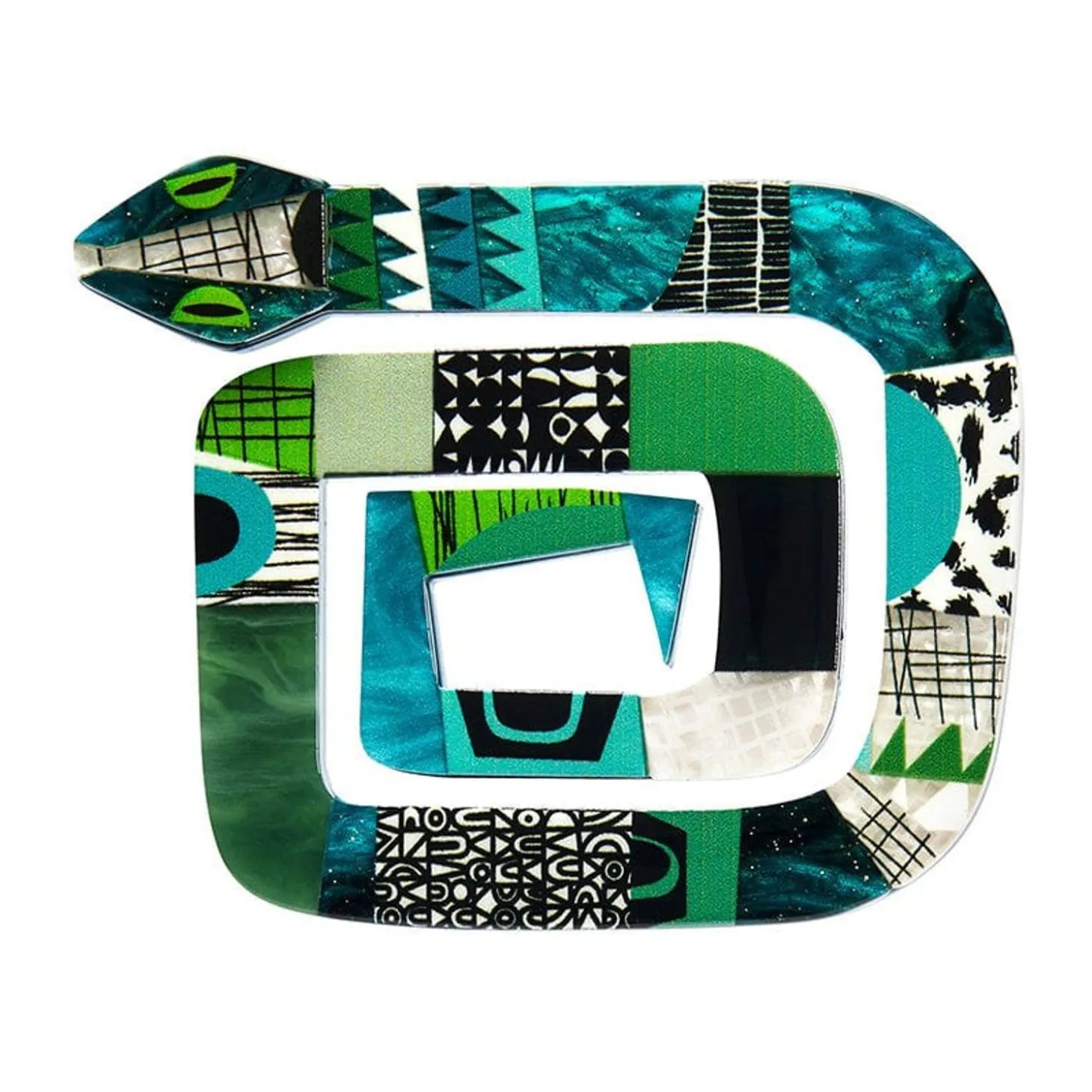 A Snake Named Hiss Brooch