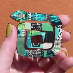 A Snake Named Hiss Brooch
