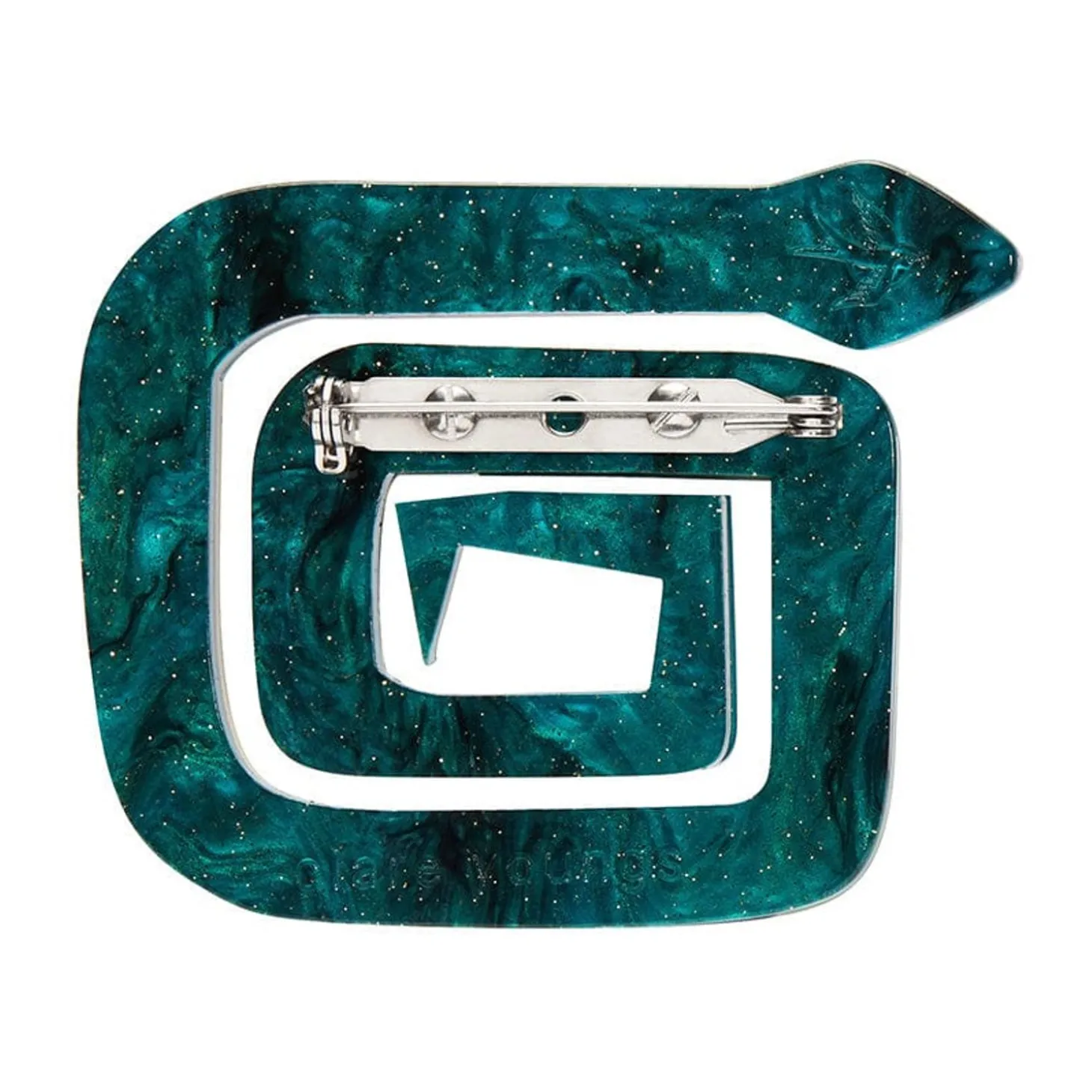 A Snake Named Hiss Brooch