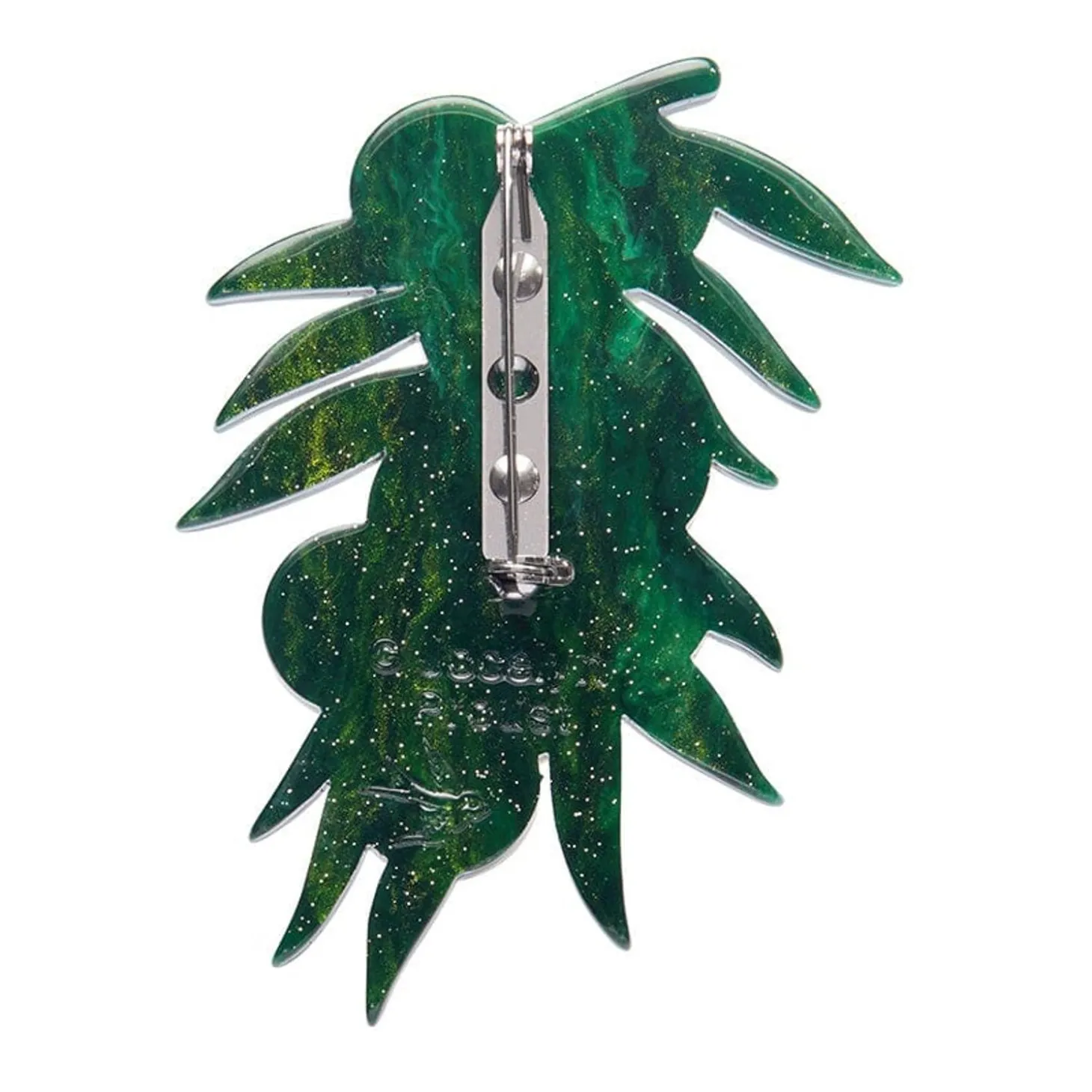 Acacia In Gold Brooch