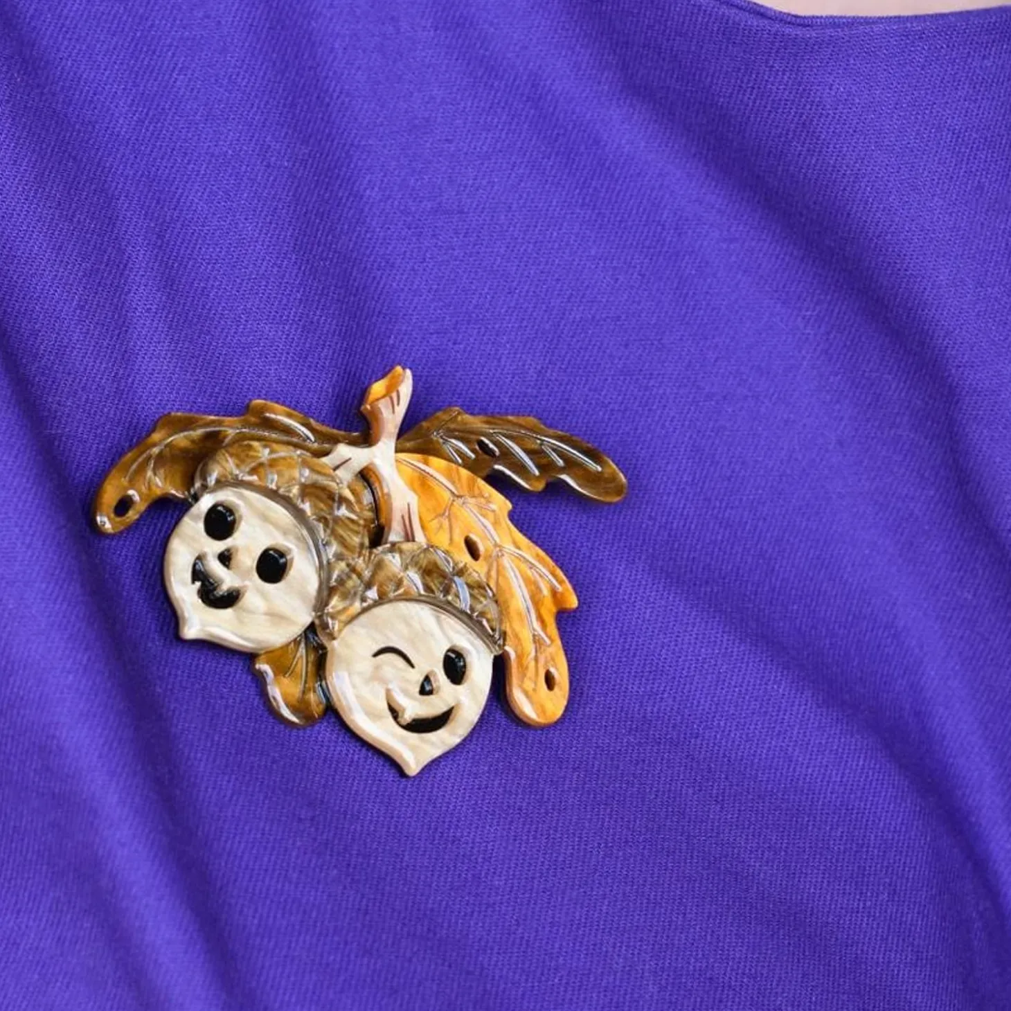 Acorn Afterlife Brooch