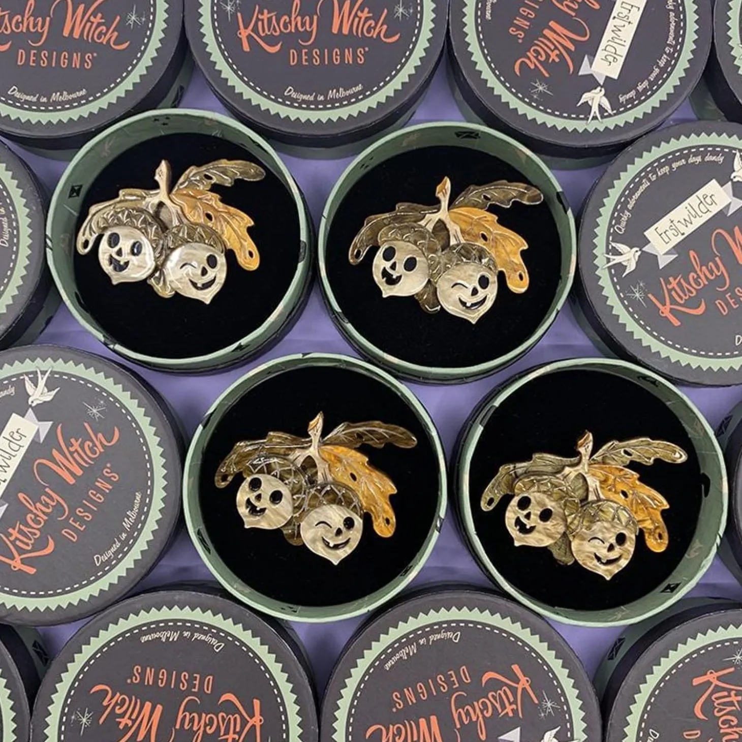 Acorn Afterlife Brooch