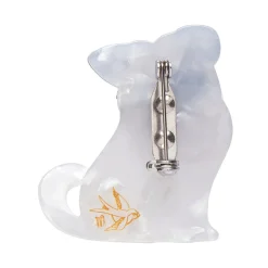 Adoring Polly Pug Mini Brooch
