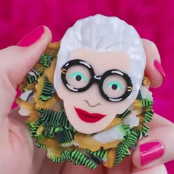 Adorned In Feathers Iris Brooch