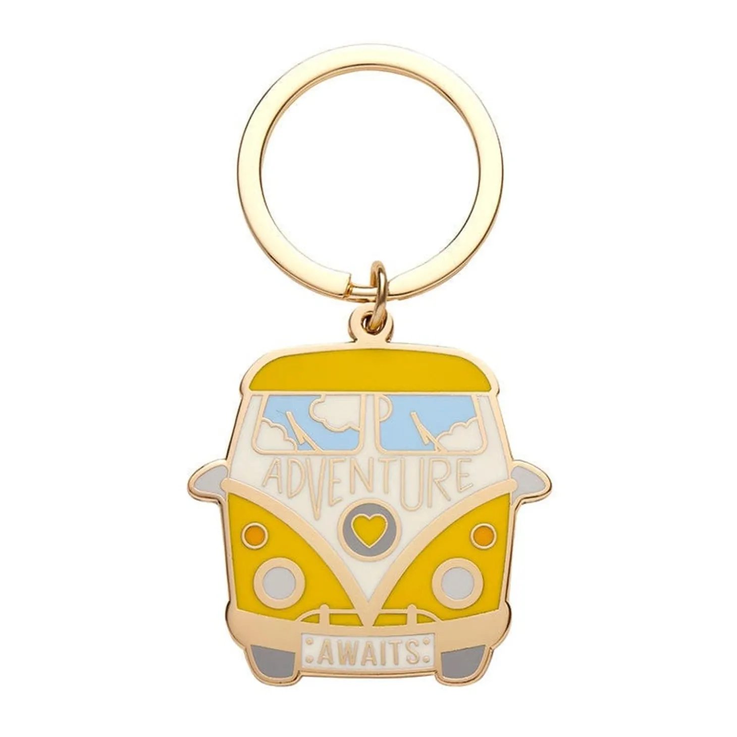 Adventure Awaits Enamel Key Charm