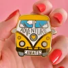 Adventure Awaits Enamel Pin