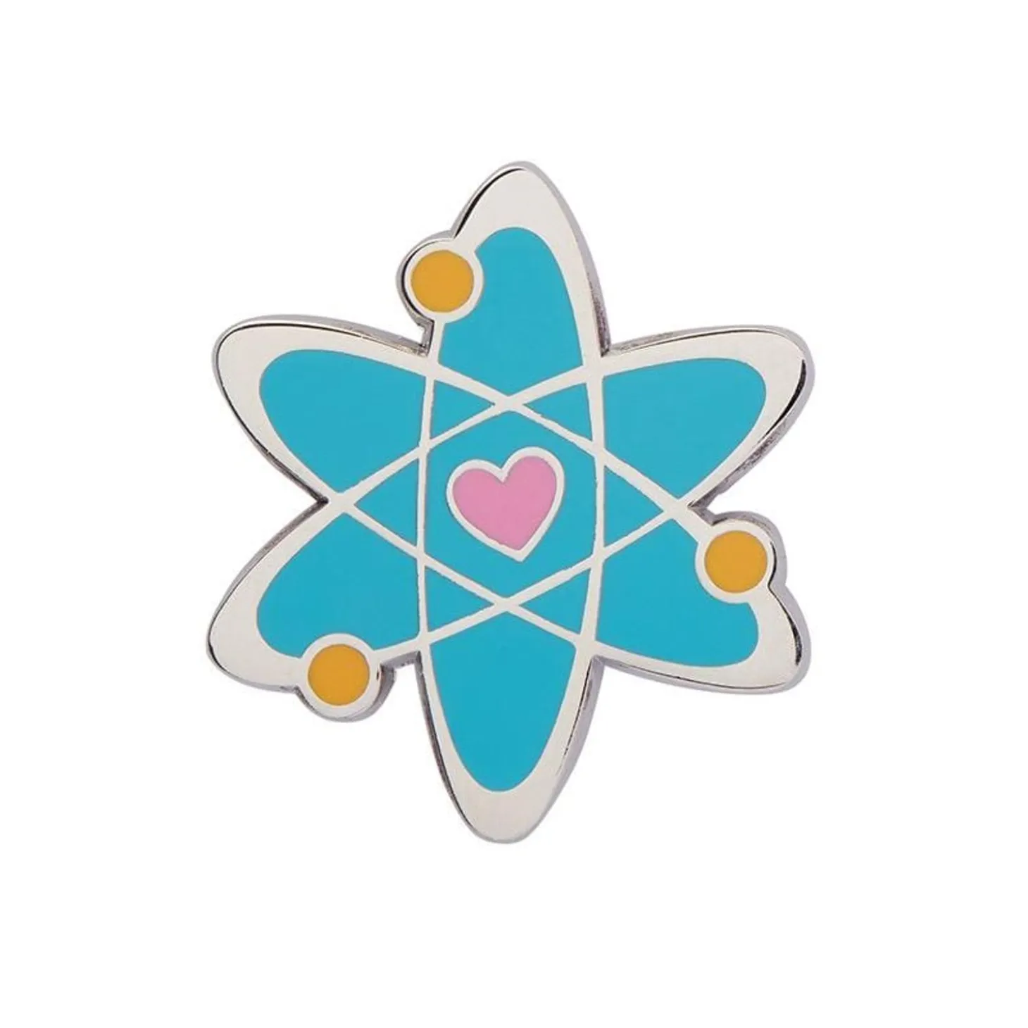 Adventurous Atom Enamel Pin
