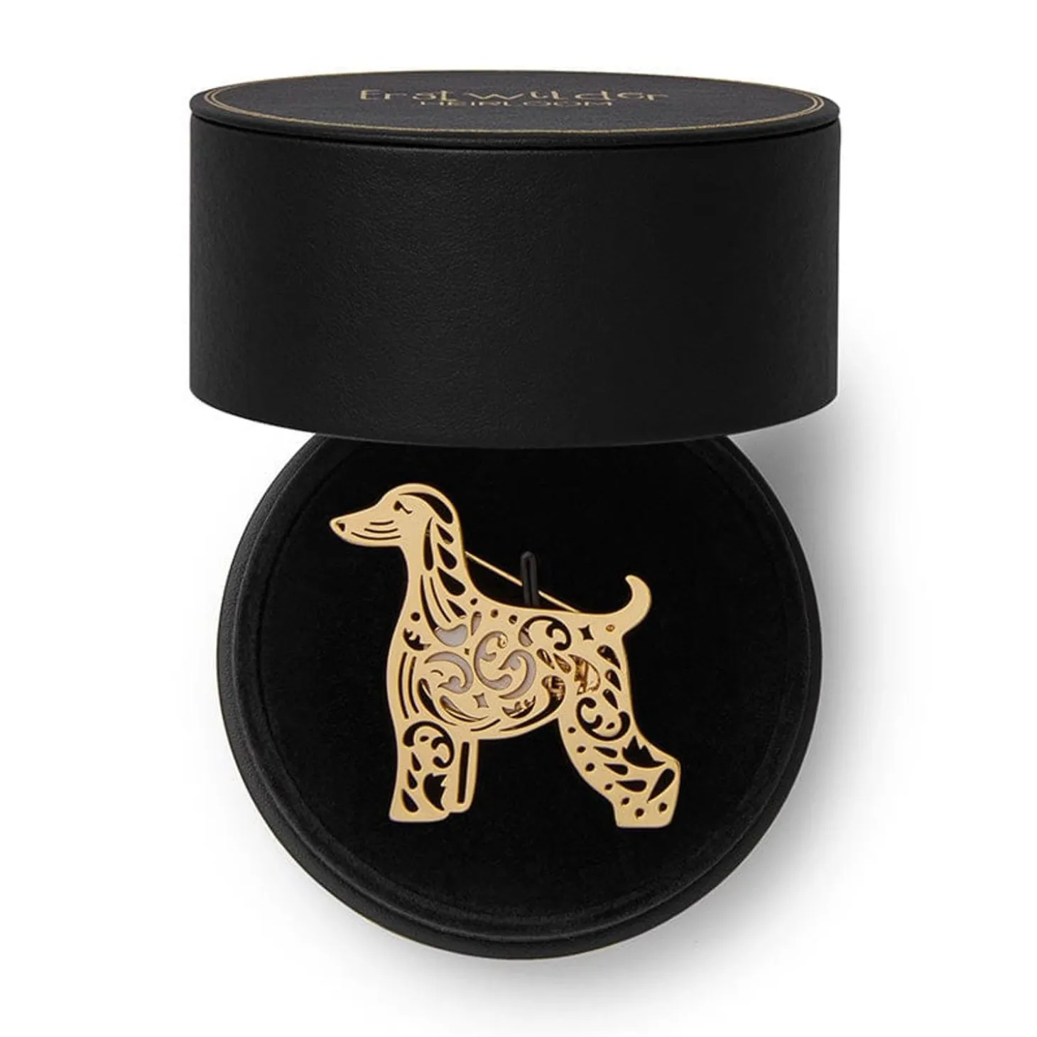 Ainslee The Afghan Hound Perfume Brooch