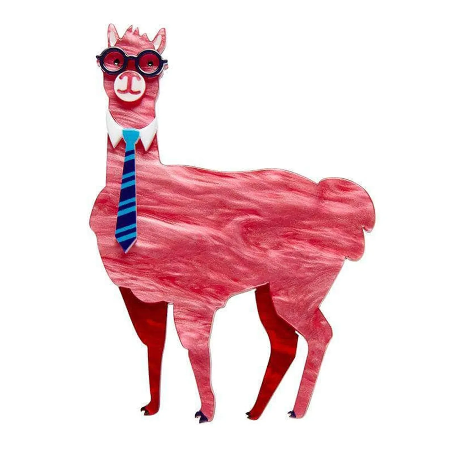 Alan The Alpaca Brooch