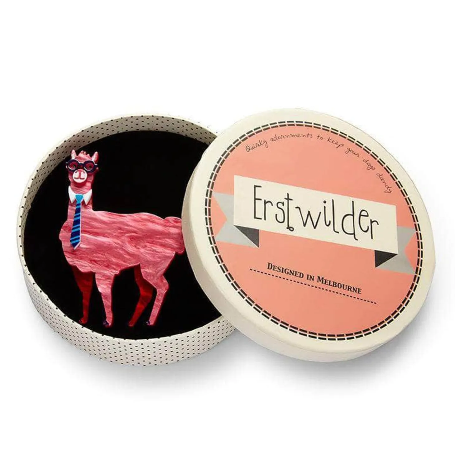 Alan The Alpaca Brooch