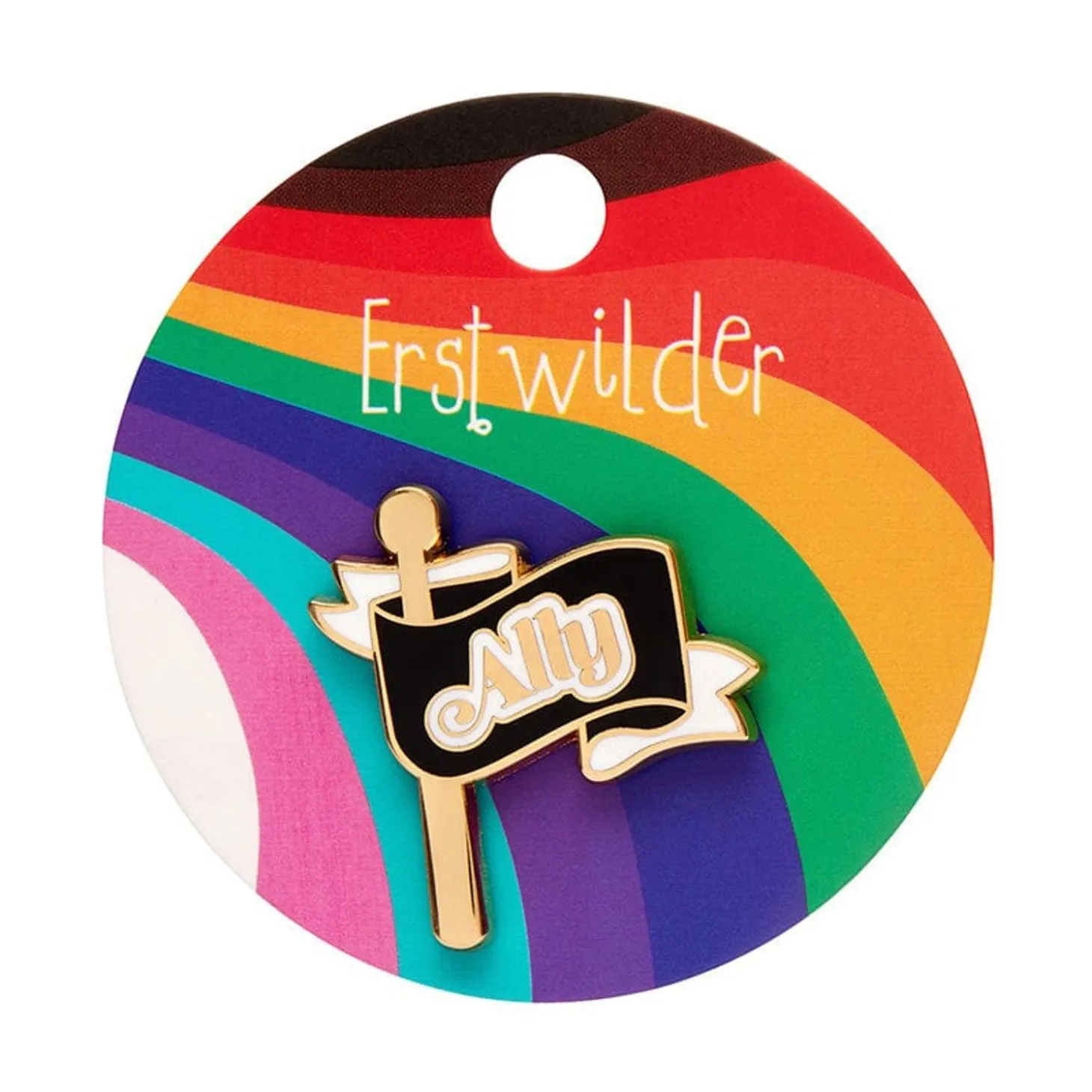 Ally Enamel Pin