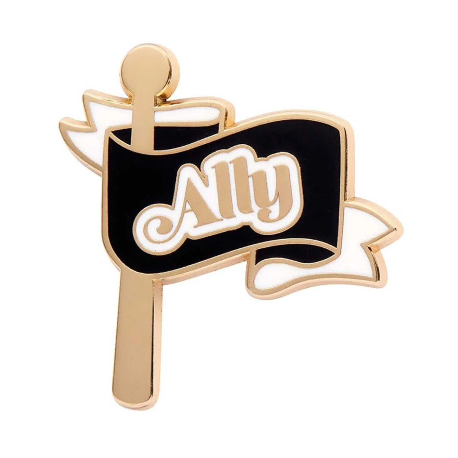 Ally Enamel Pin