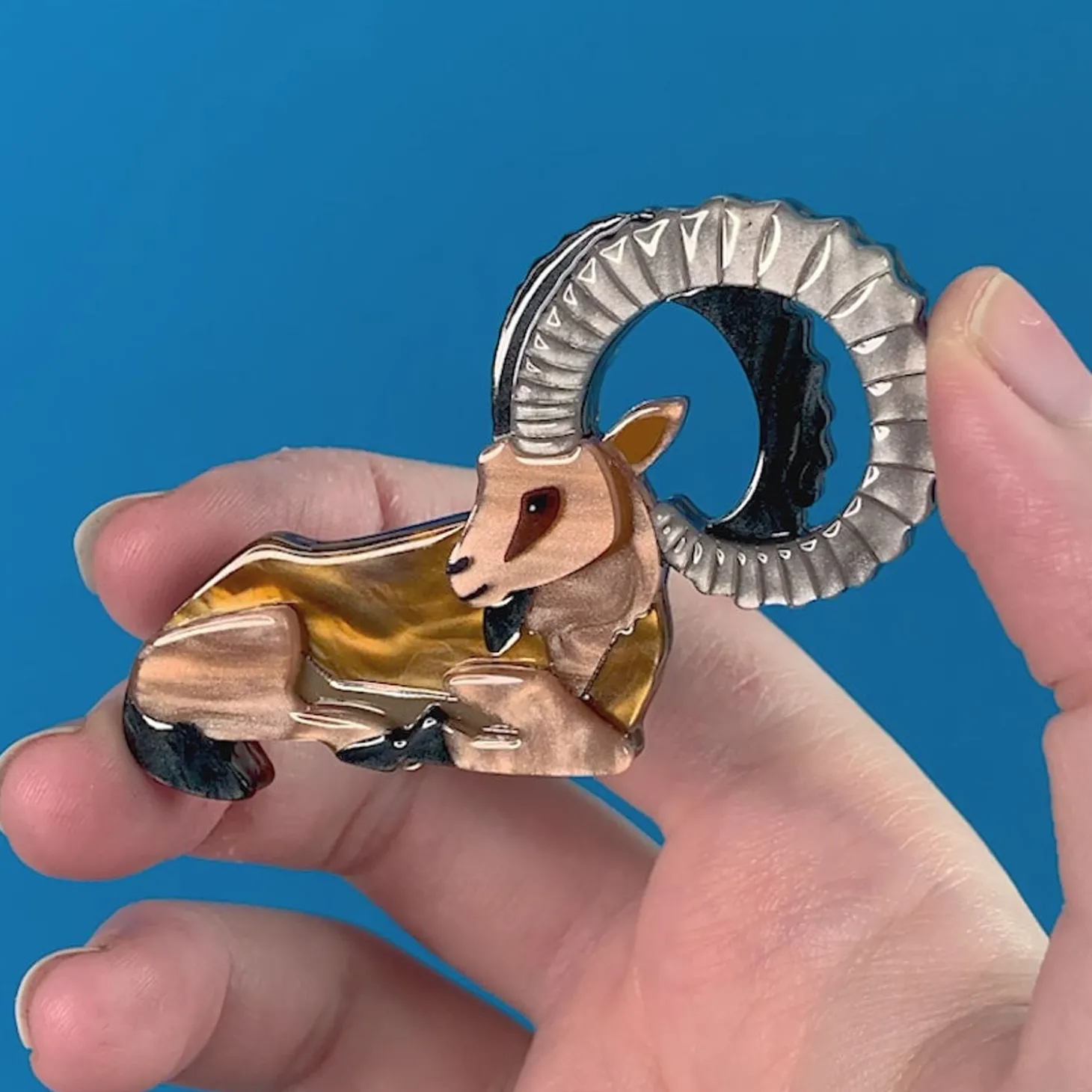 Alpine Adventurer Brooch