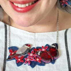 Amongst The Christmas Bush Necklace