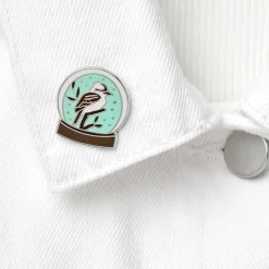 An Australian Christmas Bird Enamel Pin Pack - 5 Piece