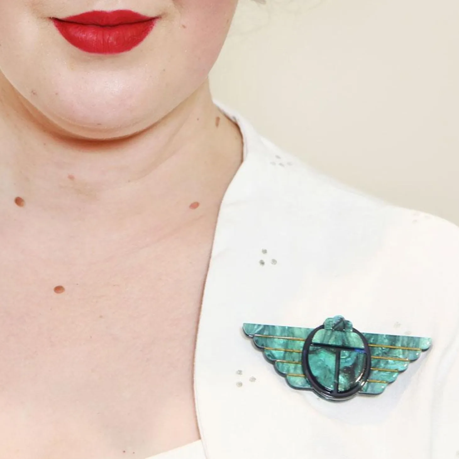 Ancient Egypt Revival Brooch