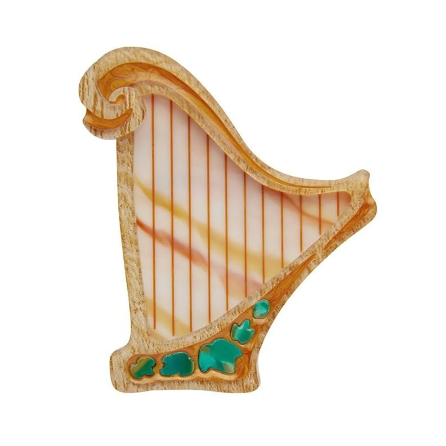 Ancient Movements Brooch
