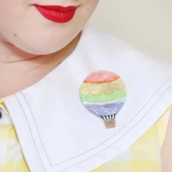 Around The World Brooch