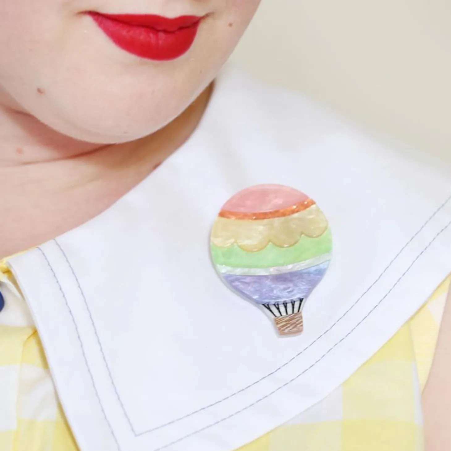 Around The World Brooch