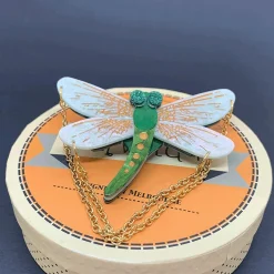 As The Dragon Flies Brooch