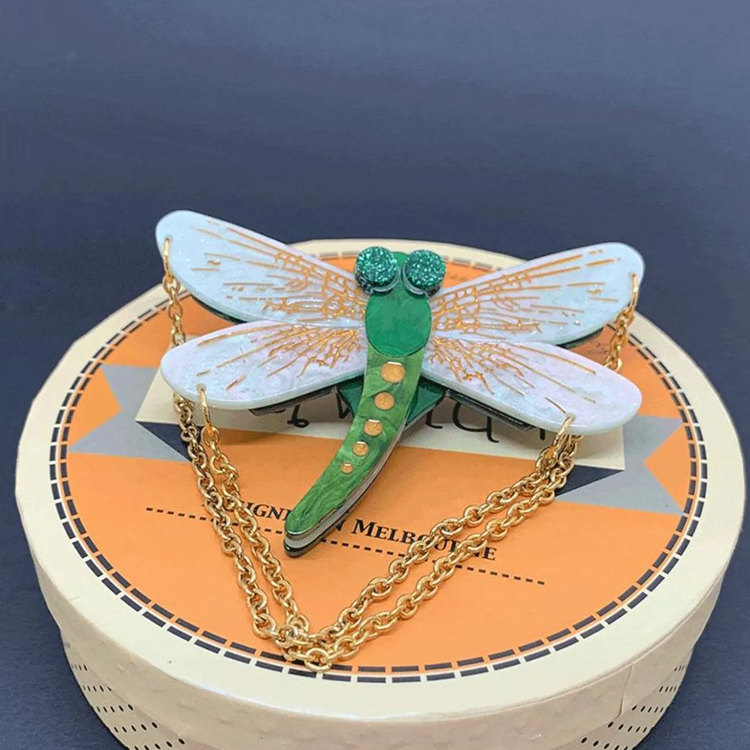 As The Dragon Flies Brooch