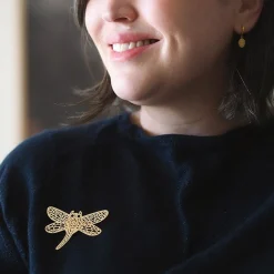 As The Dragon Flies Perfume Brooch