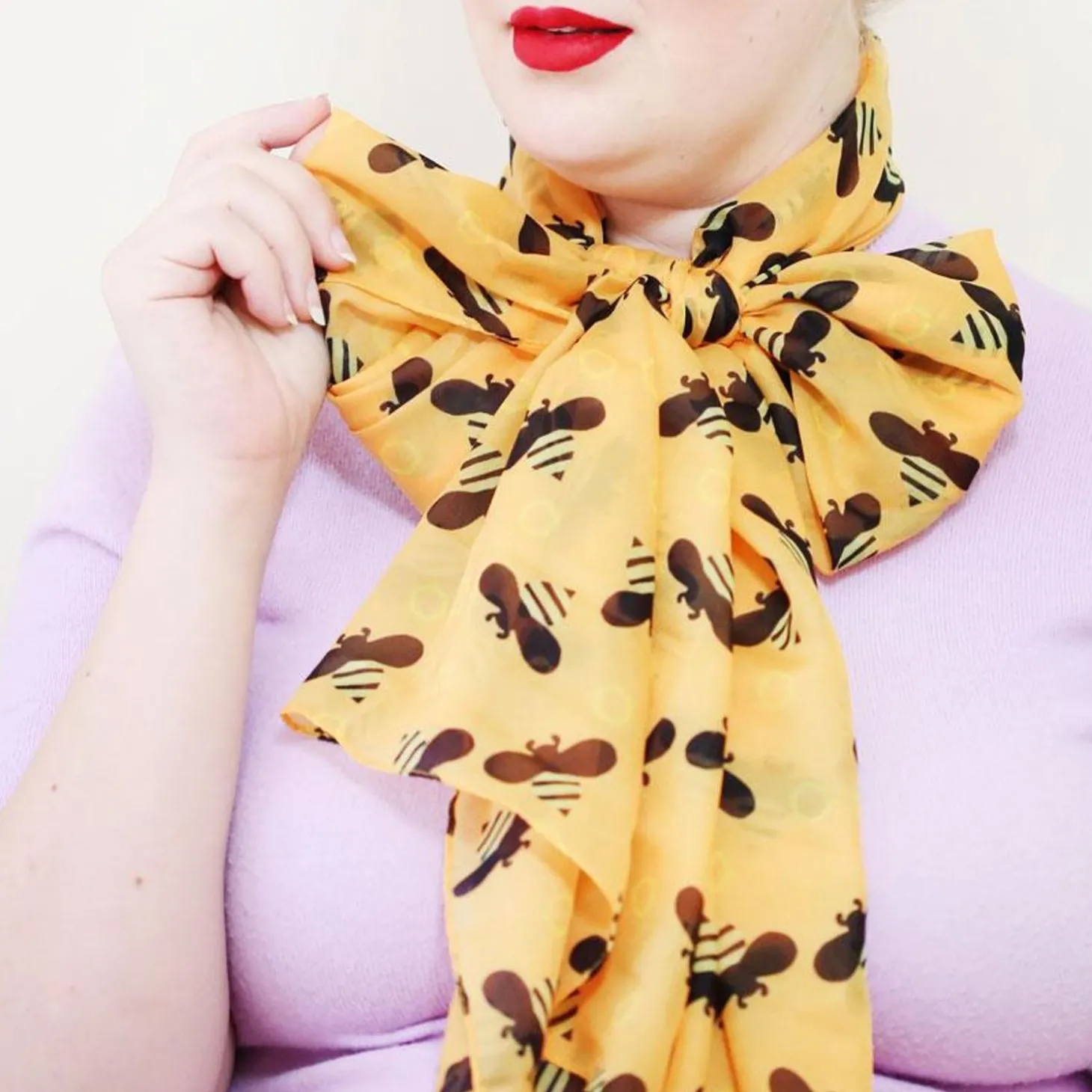 Babette Bee Large Neck Scarf