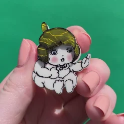 Baby Gumnut Mini Brooch