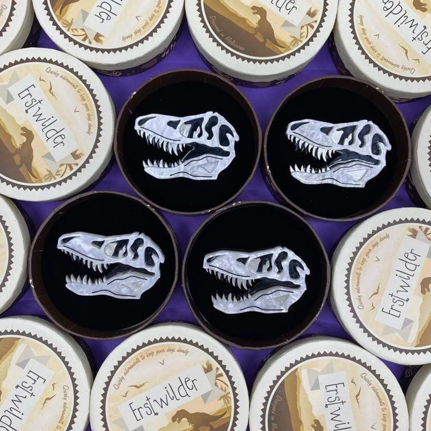 Bad To The Bone Brooch