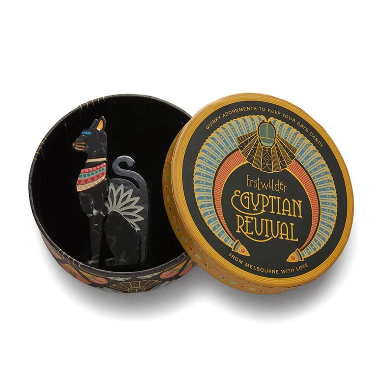 Bastet The Protector Brooch