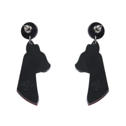 Bastet The Protector Drop Earrings