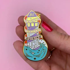 Be Your Own Guiding Light Enamel Pin