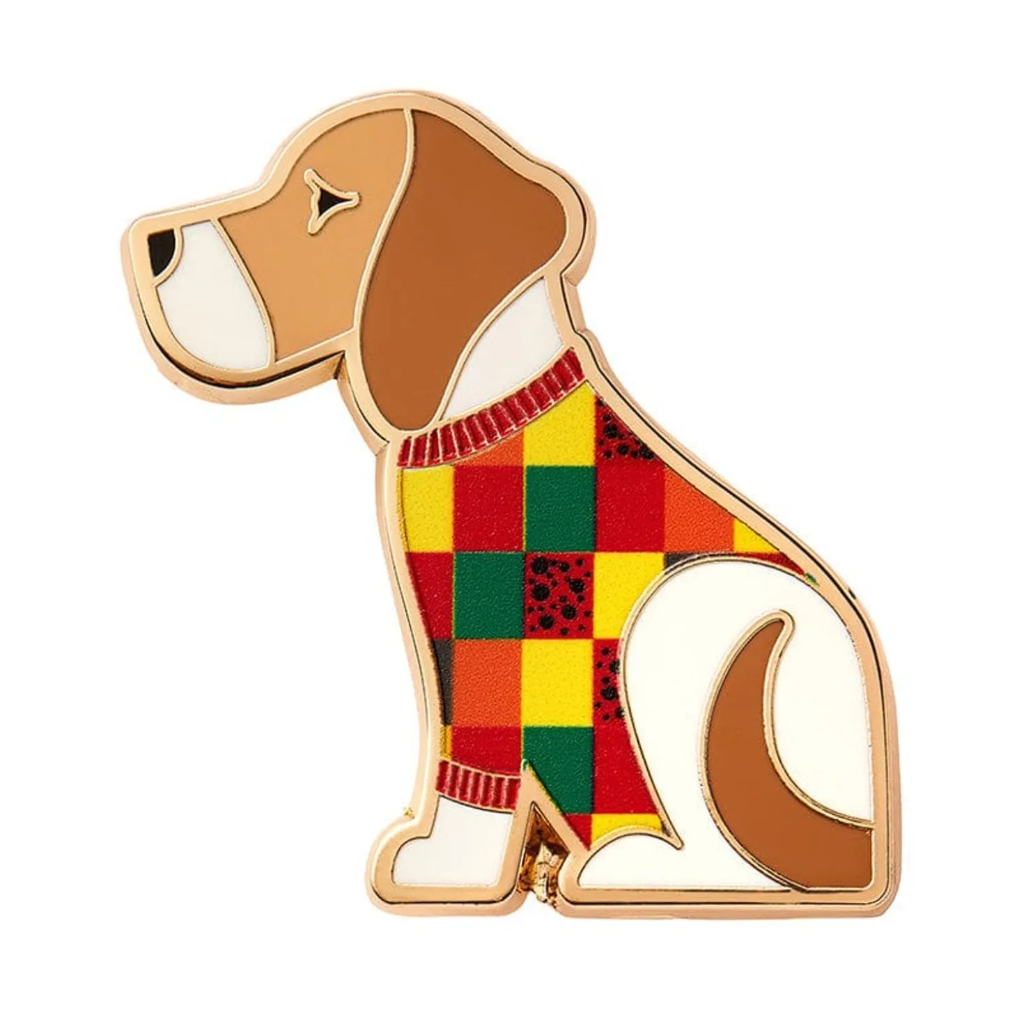 Beatrice Beagle Enamel Pin