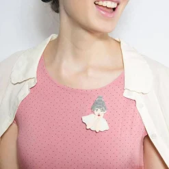 Beauty School Dropout Brooch
