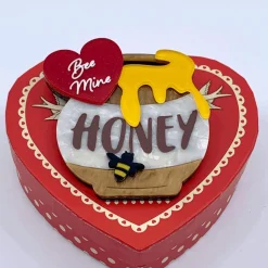 Bee Mine, Honey Brooch