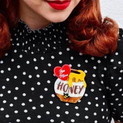 Bee Mine, Honey Brooch
